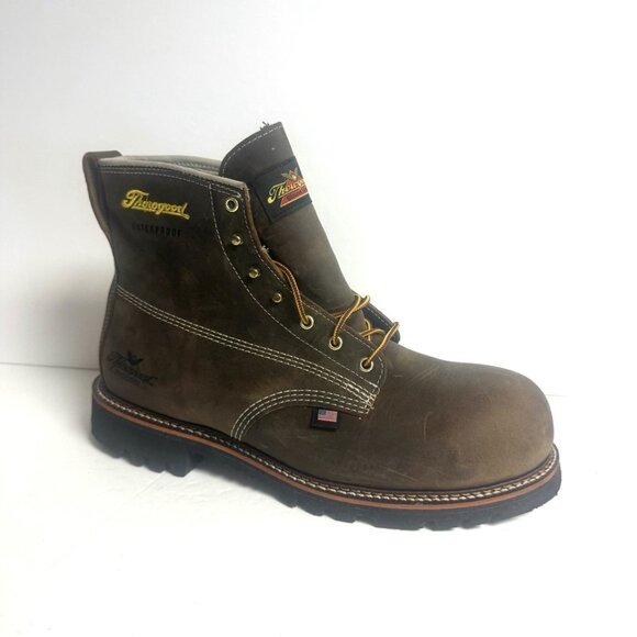 Thorogood Mens 6” Crazy Horse American Legacy Boot Brown Size 13 D